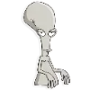 Стикер 13 🫡 Набор эмоджи по мульту «American Dad Американский папаша»