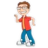 Стикер 3 🫡 Набор эмоджи по мульту «American Dad Американский папаша»