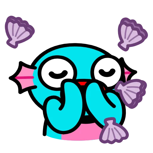 🤗 Эмодзи «Амфибия» для Telegram