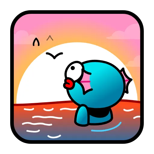 🌅 Эмодзи «Амфибия» для Telegram