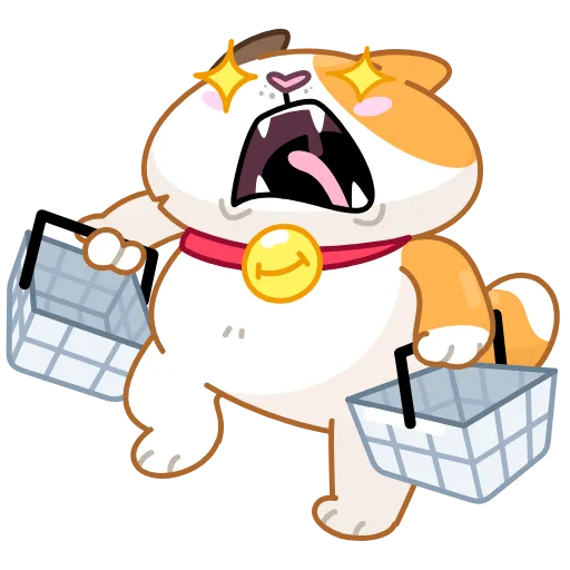 🛍 Эмодзи «Кот Амур» для Telegram