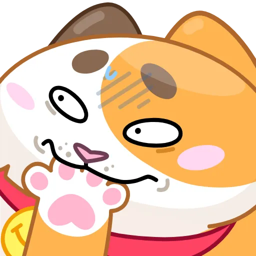 😬 Эмодзи «Кот Амур» для Telegram