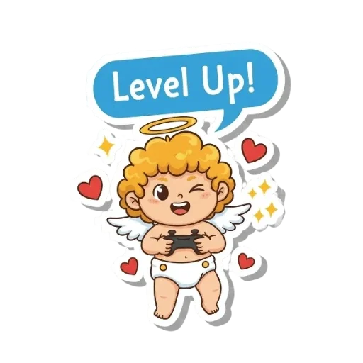 ❤️ Стикер «Амурчик» для Telegram