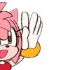 Стикер 51 Amy Rose