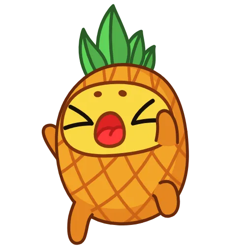 Стикер 6 Pineapple