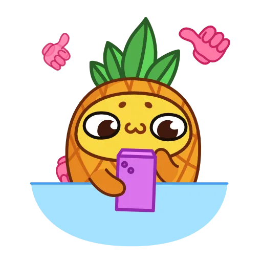 Стикер 14 Pineapple