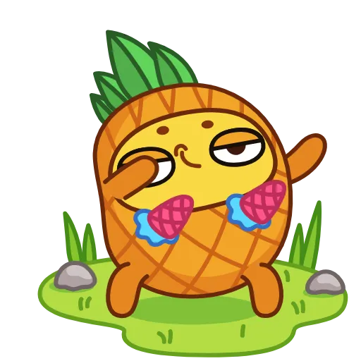 Стикер 23 Pineapple