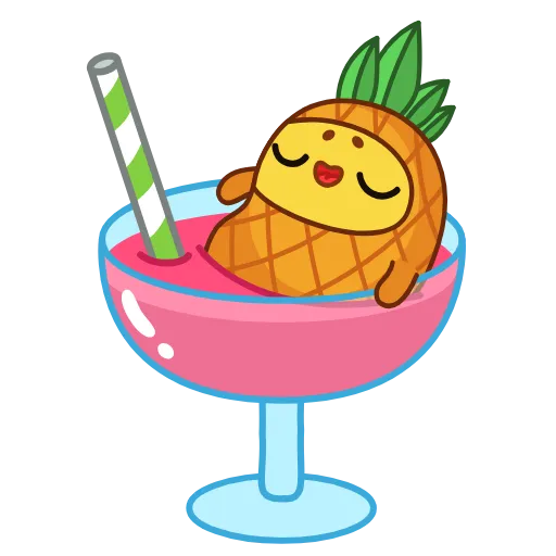 Стикер 18 Pineapple