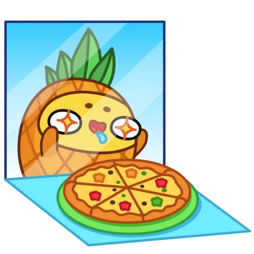 Стикер 2 Pineapple
