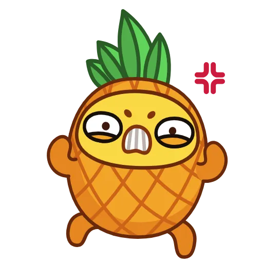Стикер 4 Pineapple