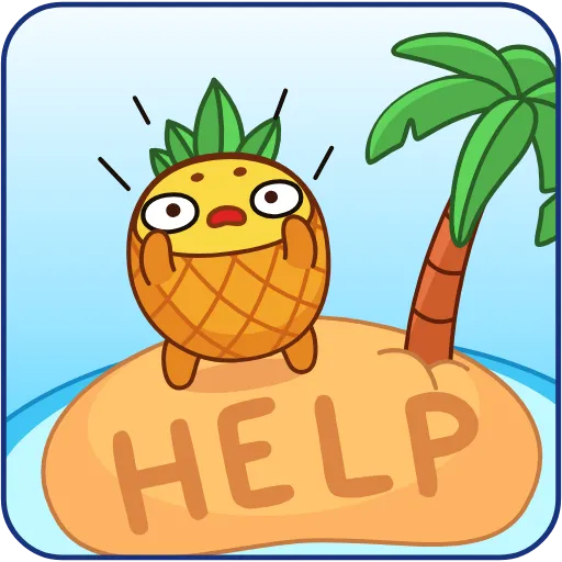 Стикер 25 Pineapple