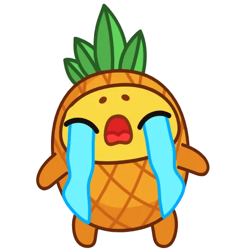 Стикер 21 Pineapple