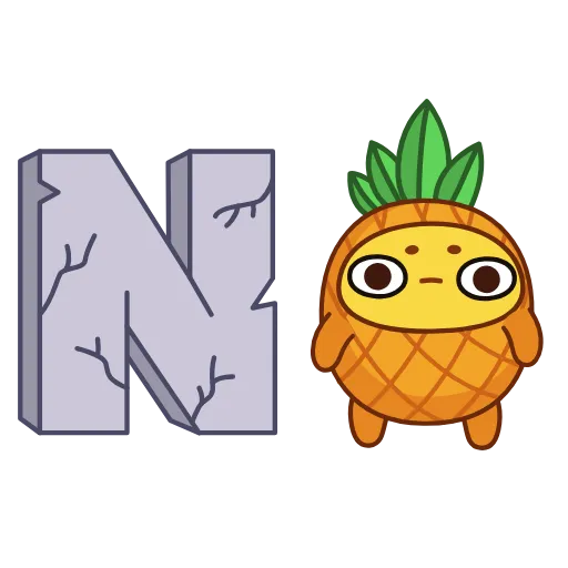 Стикер 11 Pineapple