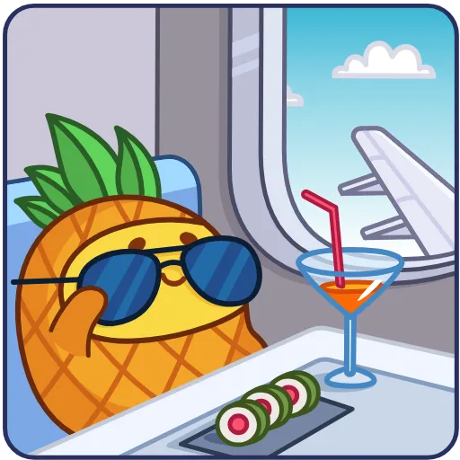 Стикер 30 Pineapple
