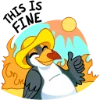 ☀️ Эмодзи «Ананасик» для Telegram