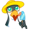 🧊 Эмодзи «Ананасик» для Telegram