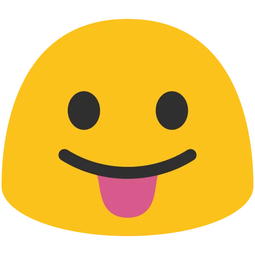 😛 Стикер «Android N Emojis» для Telegram