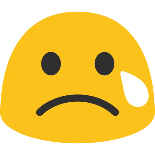 😢 Стикер «Android N Emojis» для Telegram