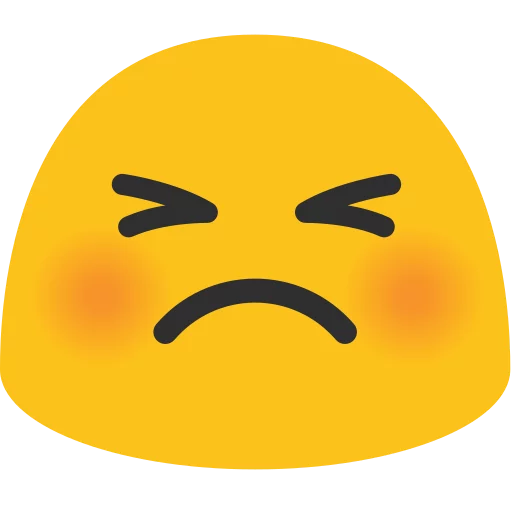 😣 Стикер «Android N Emojis» для Telegram