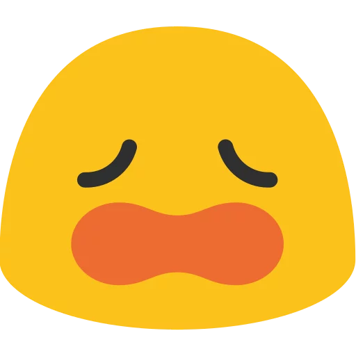 😫 Стикер «Android N Emojis» для Telegram