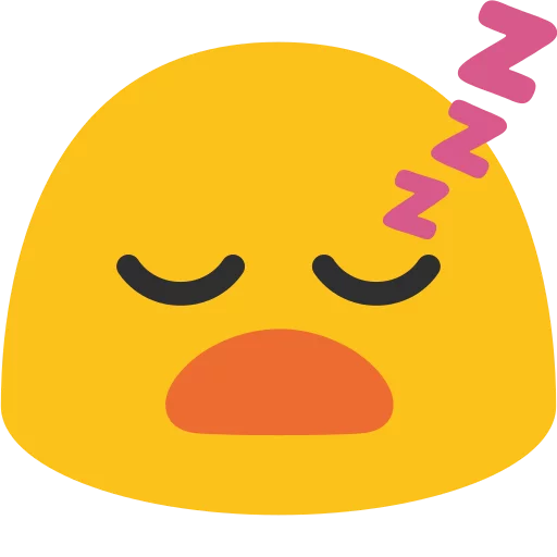 😴 Стикер «Android N Emojis» для Telegram