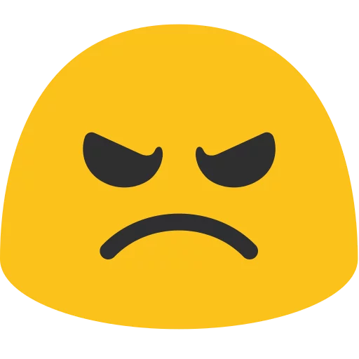 😠 Стикер «Android N Emojis» для Telegram