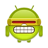 Стикер 18 Android Robot Emoji