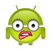 Стикер 28 Android Robot Emoji