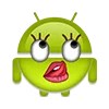 Стикер 27 Android Robot Emoji