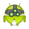 Стикер 19 Android Robot Emoji