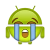 Стикер 24 Android Robot Emoji