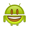 Стикер 2 Android Robot Emoji