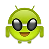 Стикер 29 Android Robot Emoji