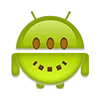 Стикер 30 Android Robot Emoji