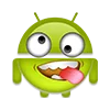 Стикер 13 Android Robot Emoji