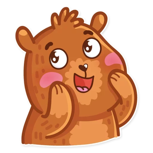 Стикер 4 Andy bear