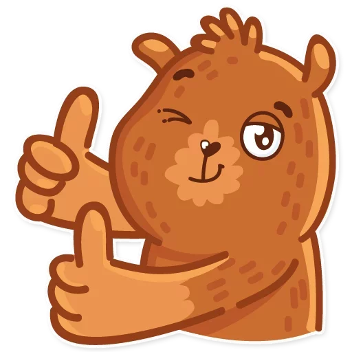 Стикер 5 Andy bear