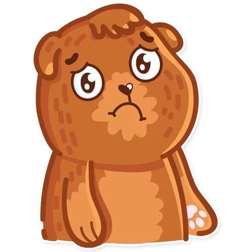 Стикер 6 Andy bear