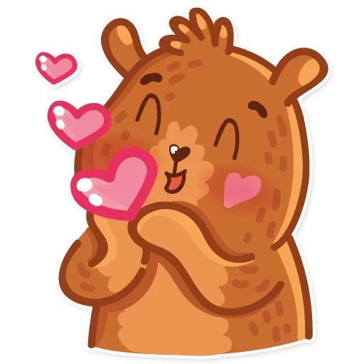 Стикер 7 Andy bear
