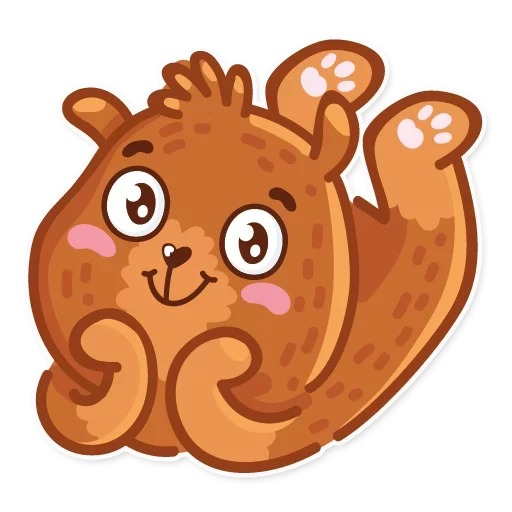 Стикер 9 Andy bear