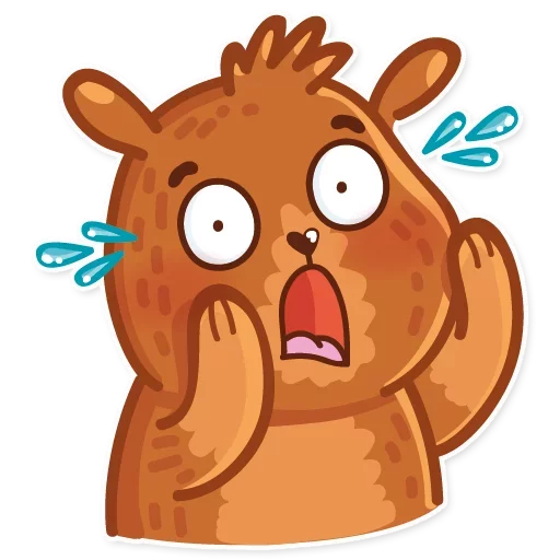 Стикер 10 Andy bear