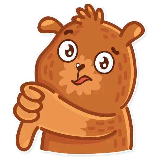 Стикер 11 Andy bear