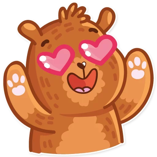 Стикер 13 Andy bear