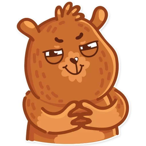 Стикер 17 Andy bear