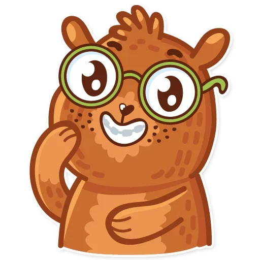 Стикер 18 Andy bear