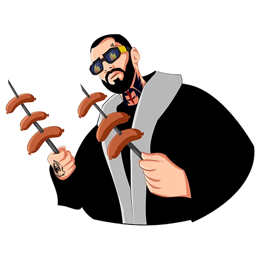 🌭 Стикер «Andy Panda» для Telegram