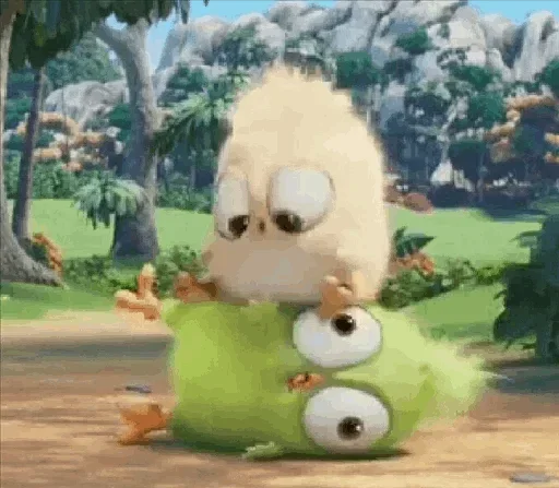 💛 Стикер «Ba Birds» для Telegram