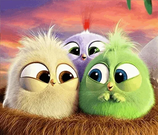💛 Стикер «Ba Birds» для Telegram