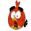 Стикер 23 😡 Angry birds - злые птички эмоджи