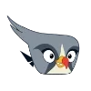 Стикер 8 😡 Angry birds - злые птички эмоджи